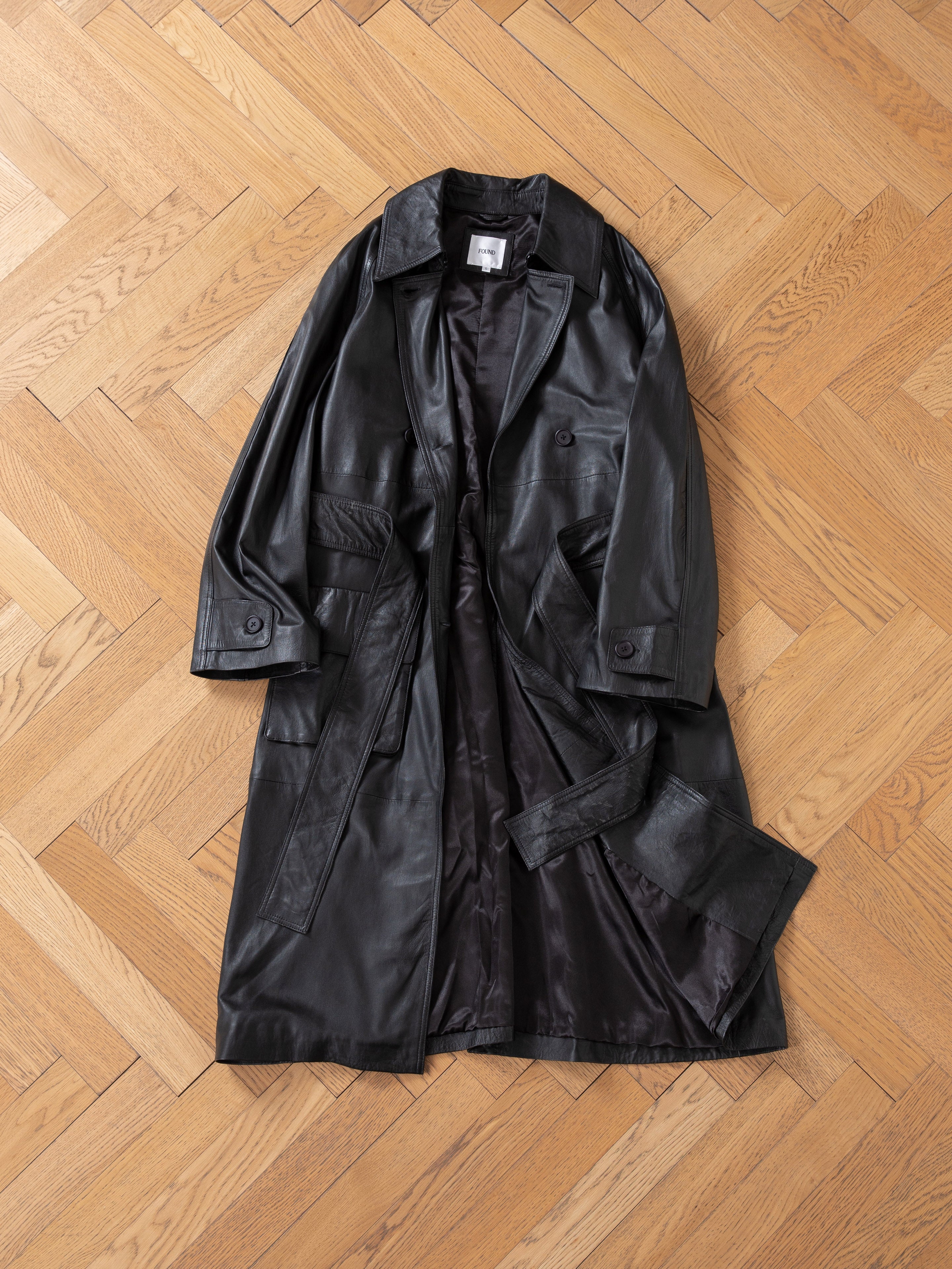 Leather Trench Coat