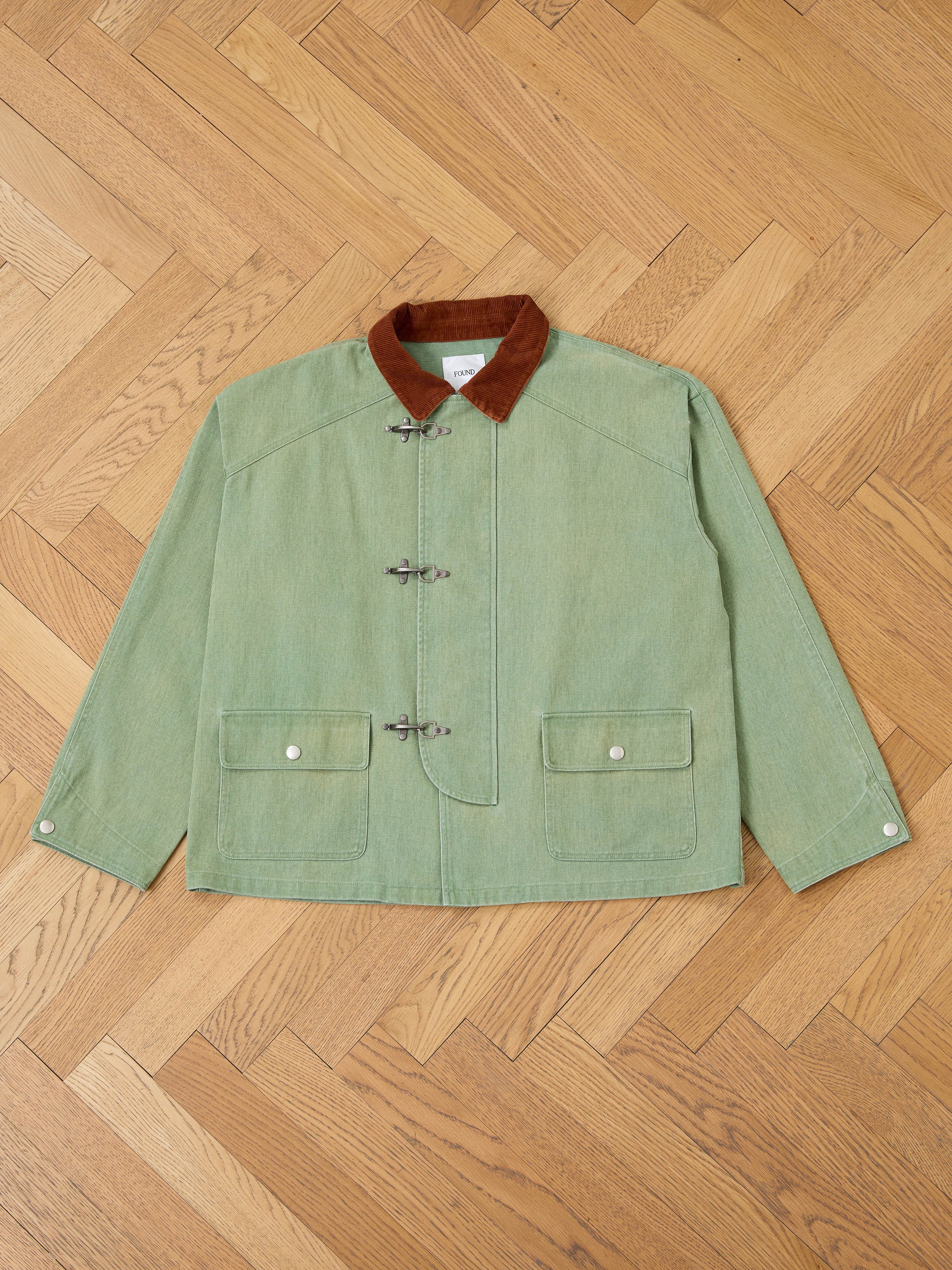 Washed Fireman Clasp Workshop Jacket