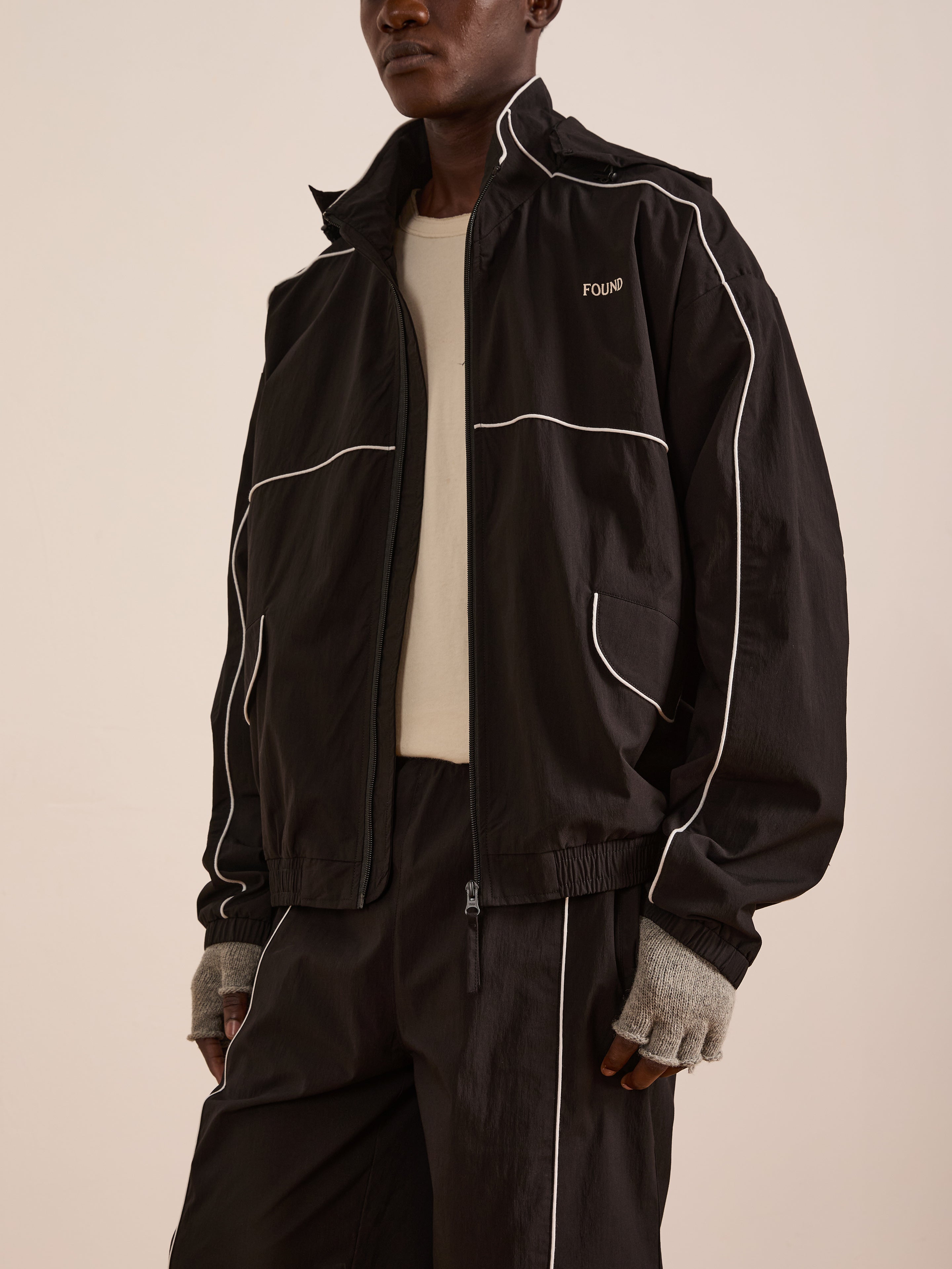 Arena Stripe Track Jacket