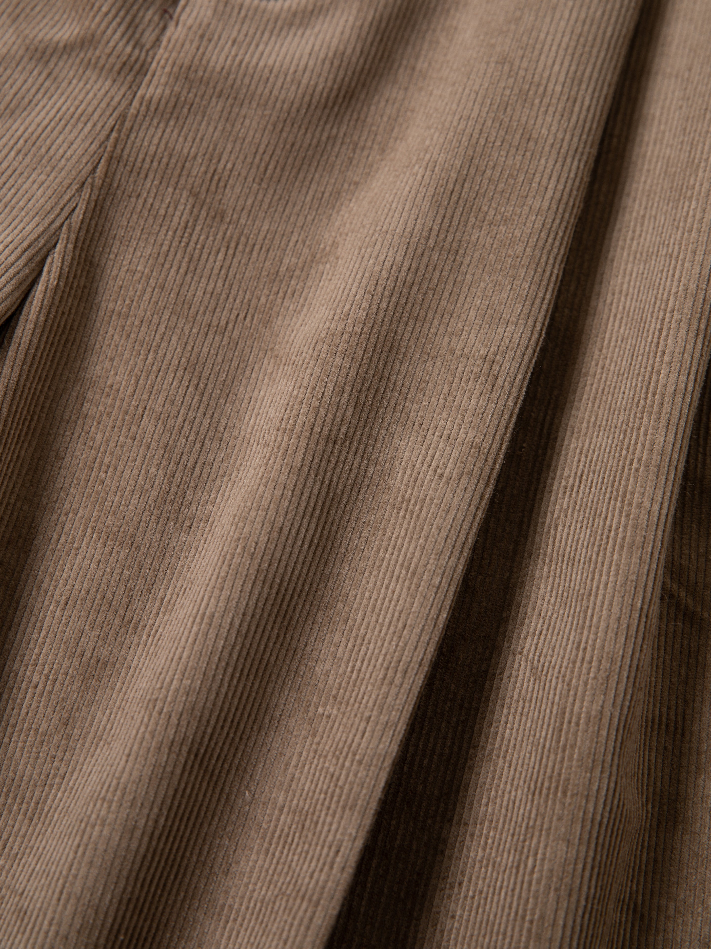 Corduroy Pleated Trouser Shorts