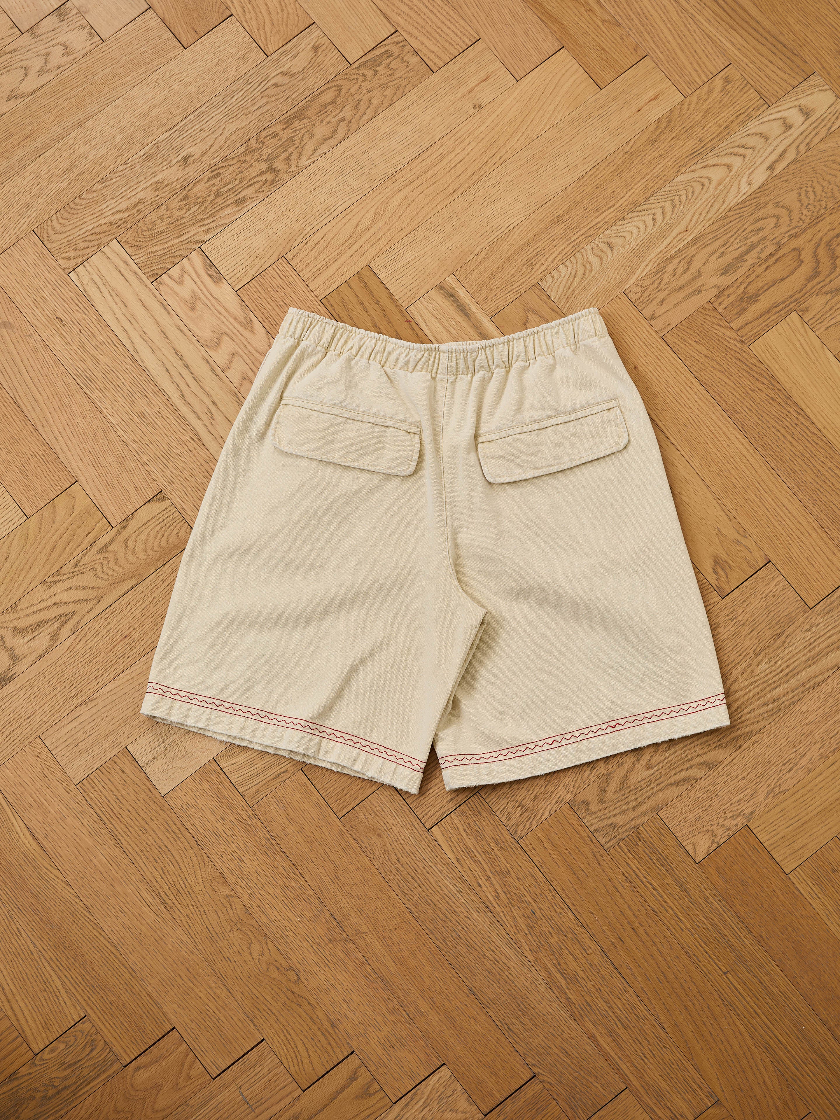 Embroidered Horse Shorts
