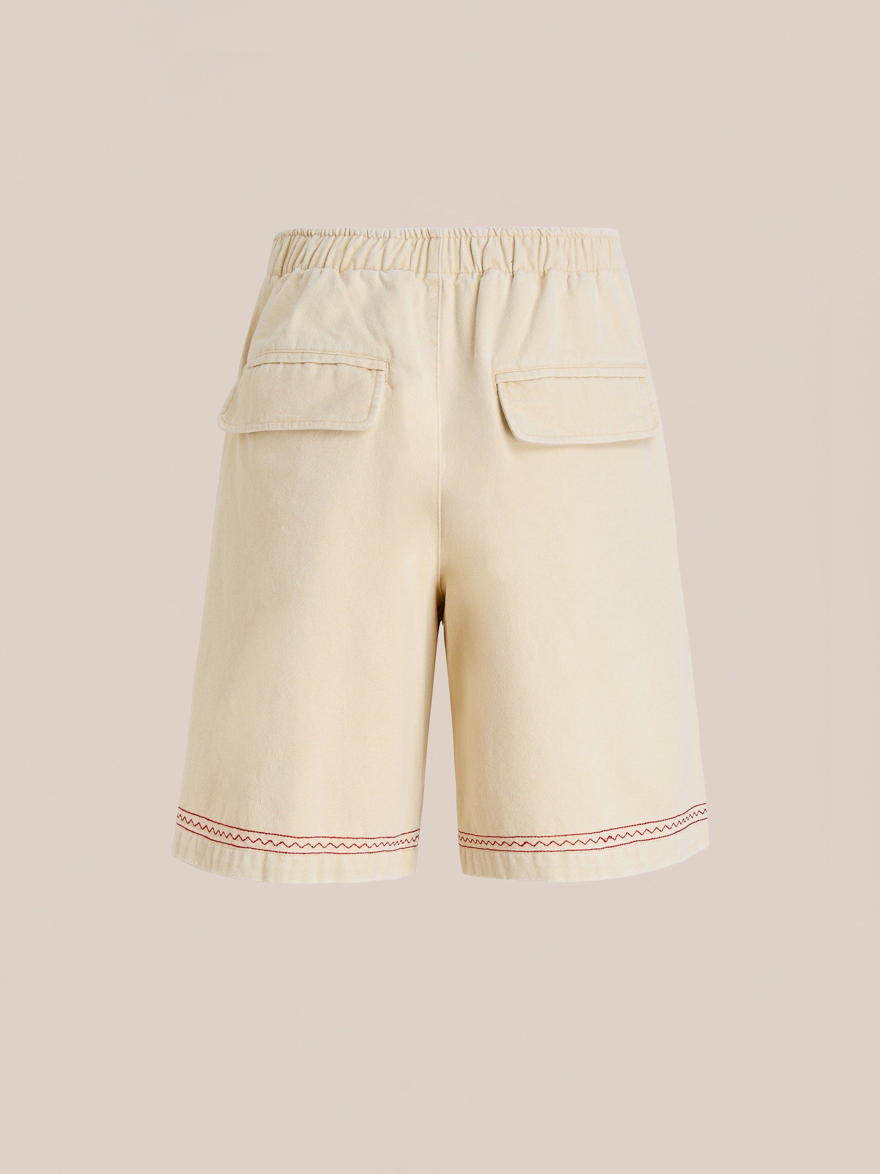 Embroidered Horse Shorts