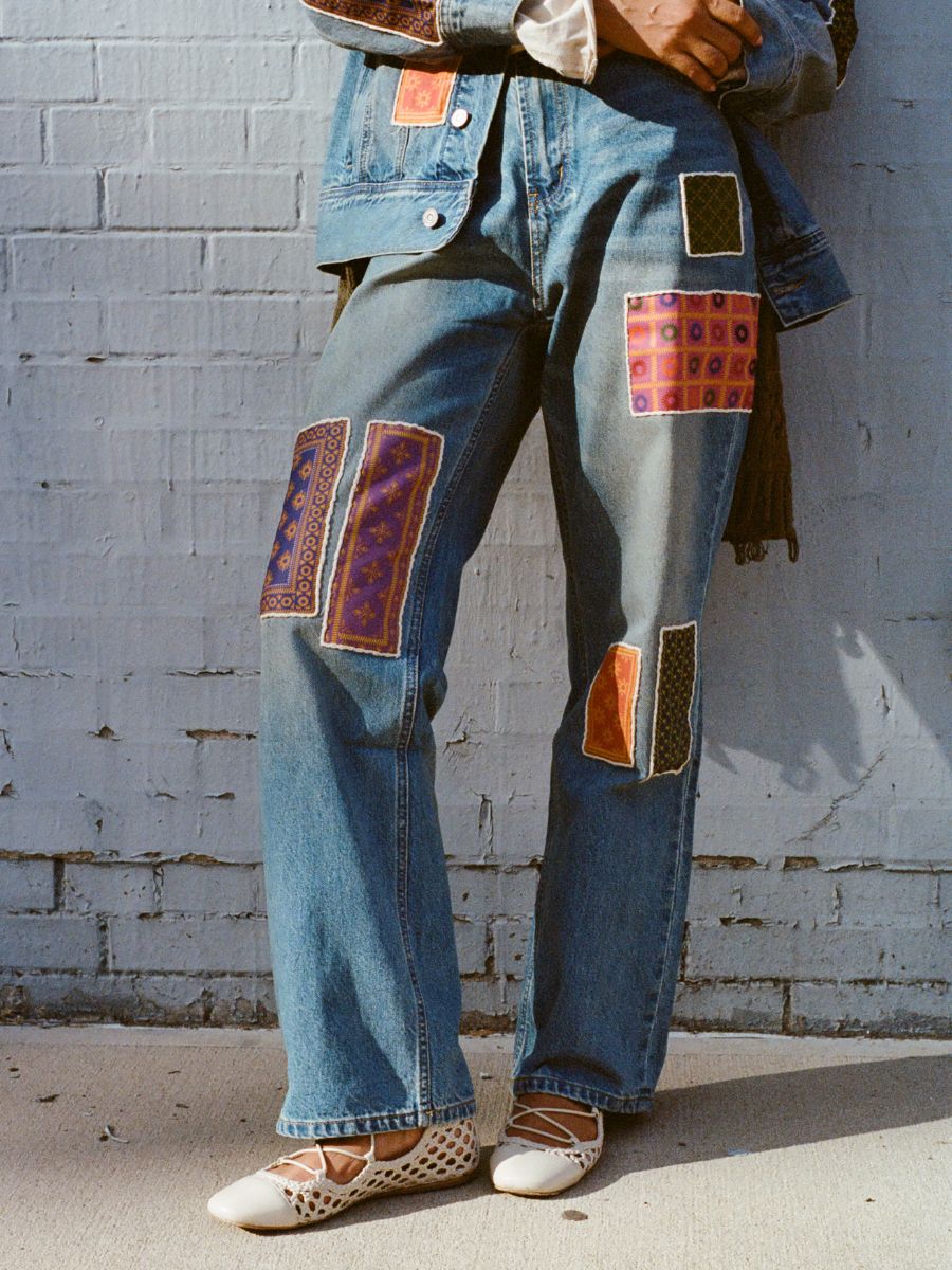 Kantha Patchwork Jeans