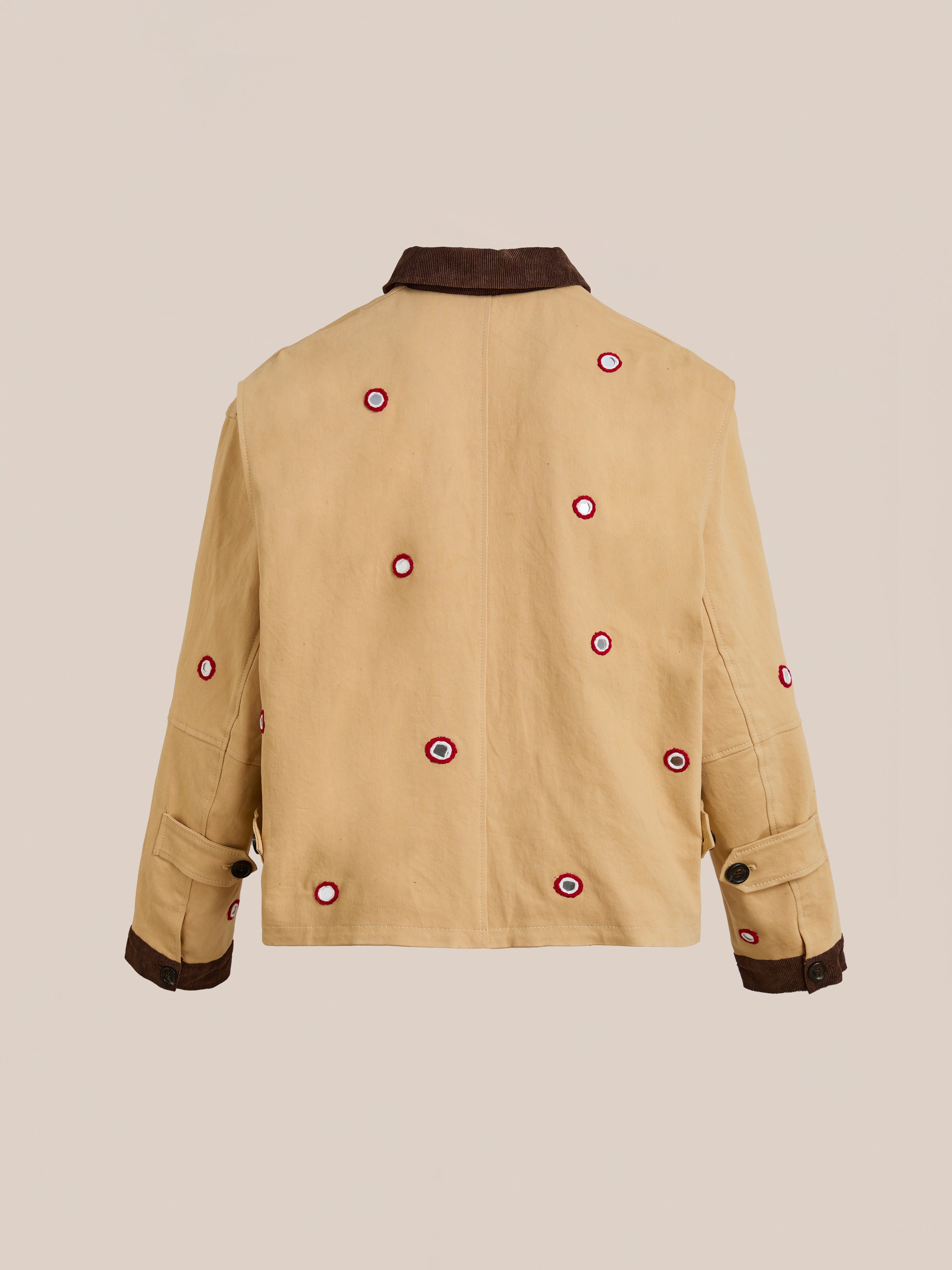 Paisley Motif Hand Embroidered Work Jacket