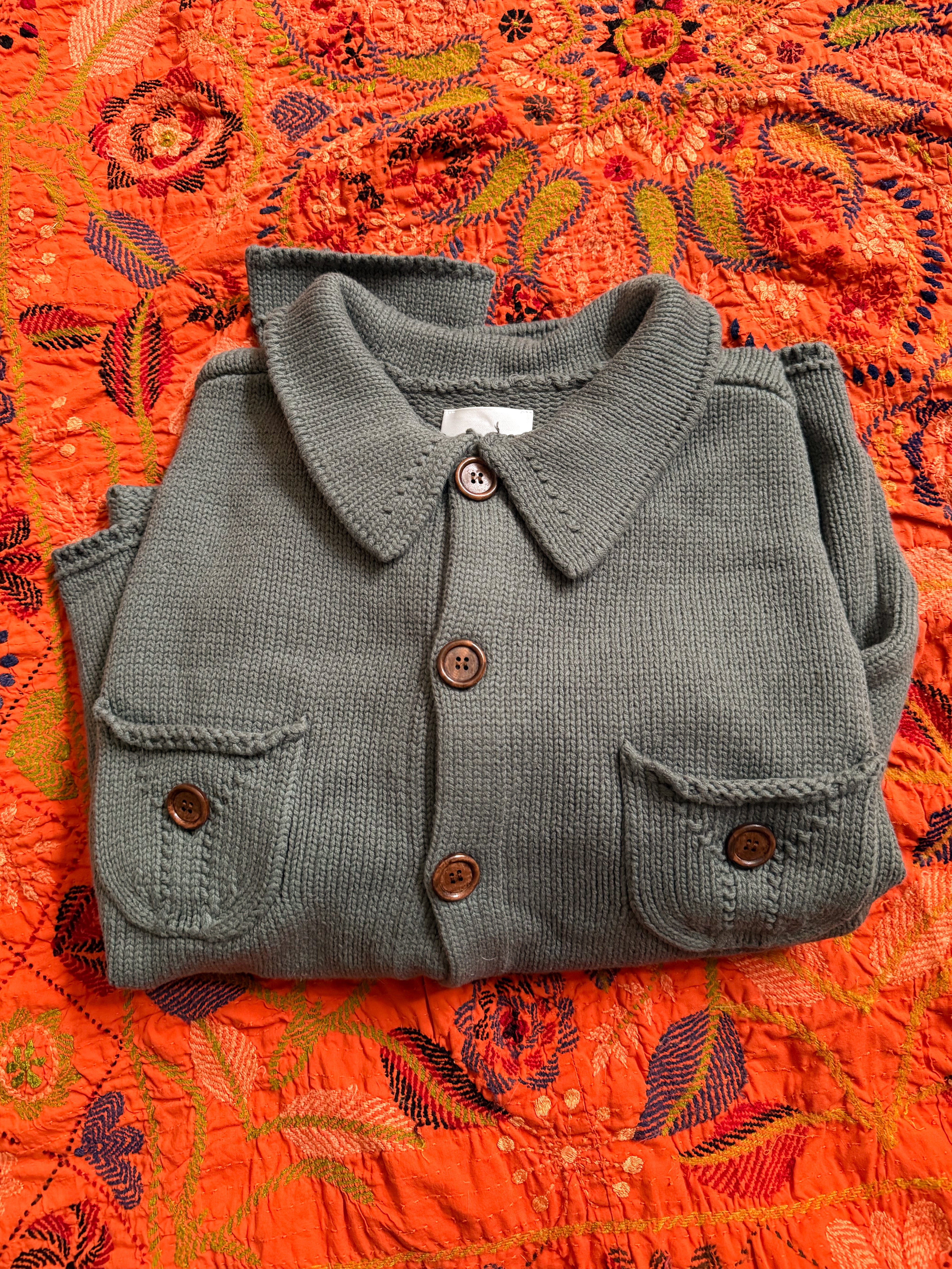 Hunter Knit Collared Cardigan