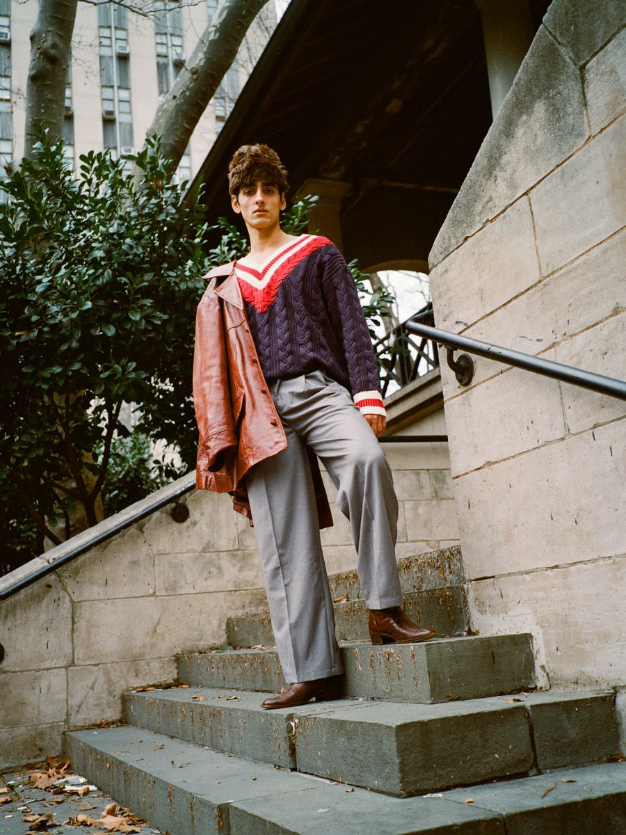 V-Neck Cricket Sweater