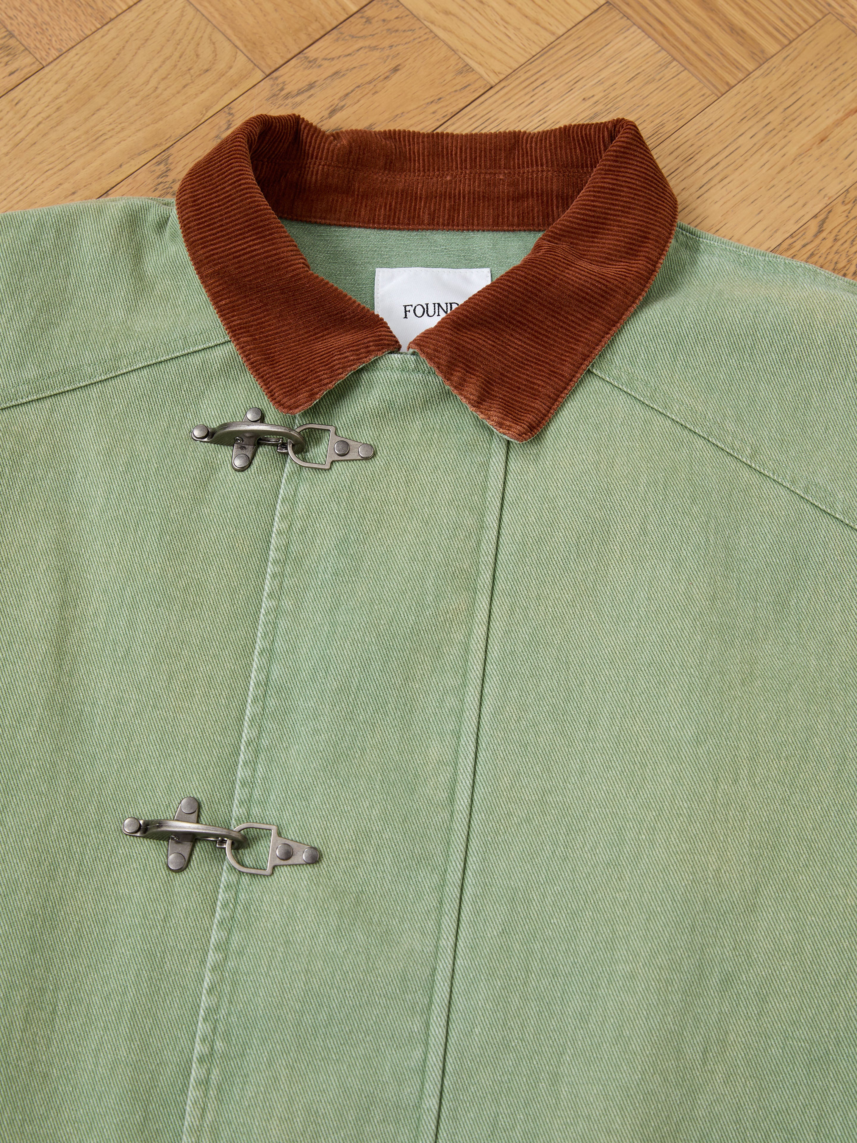 Washed Fireman Clasp Workshop Jacket