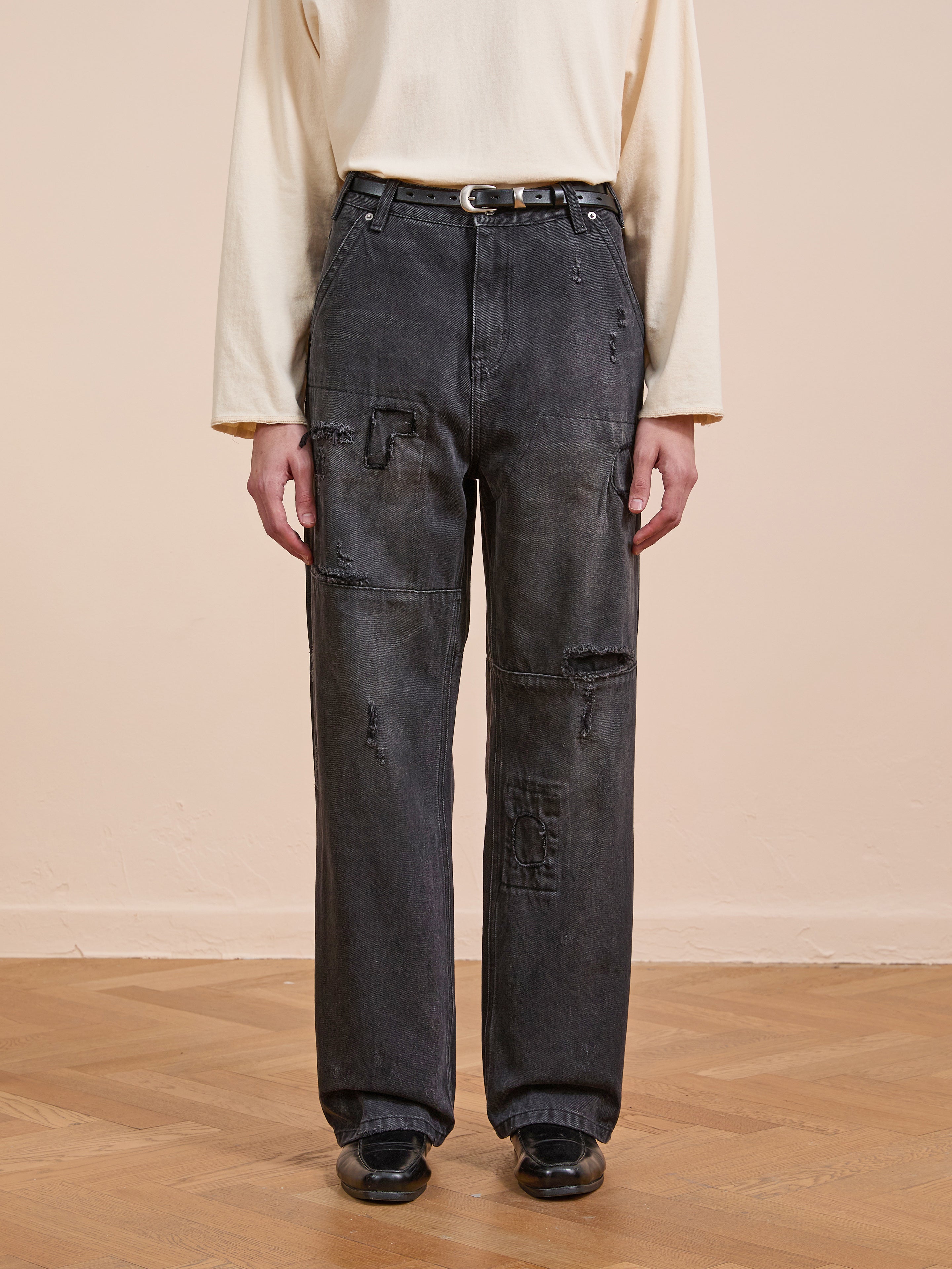 Painter Repaired Jeans