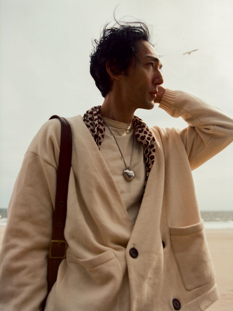 Double Breasted Knit Cardigan