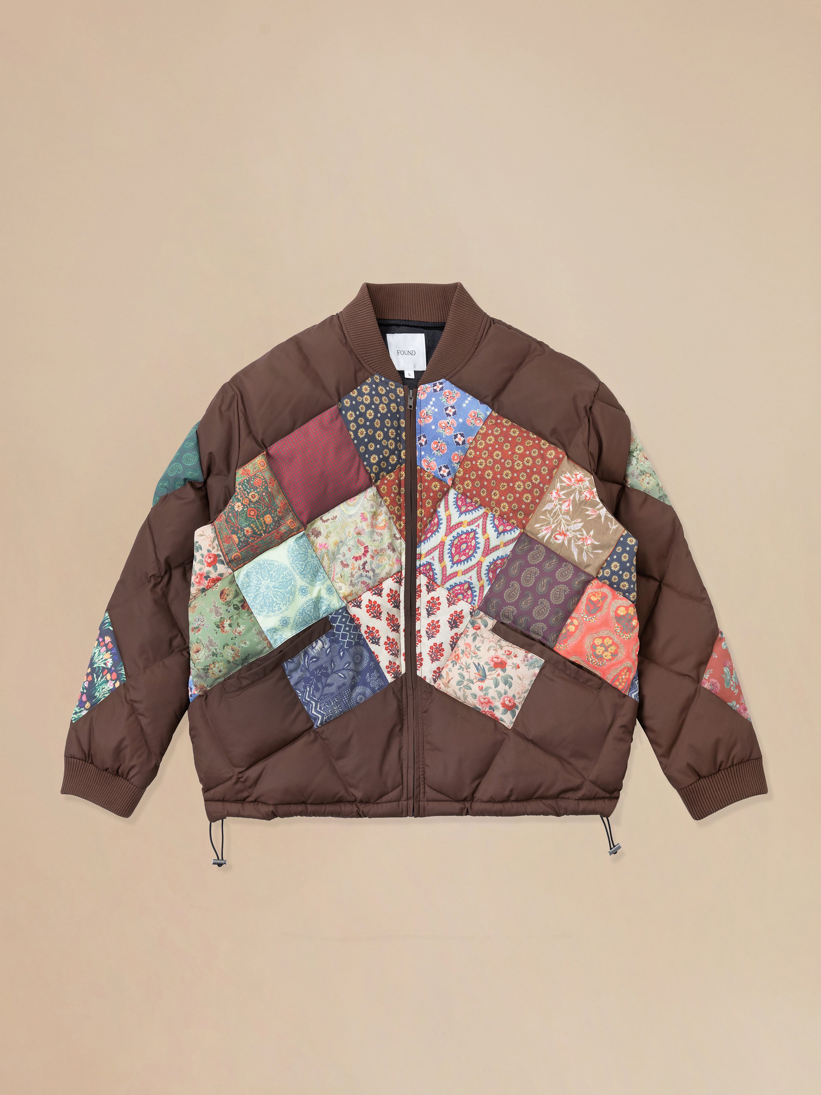 Diamond Quilt Patchwork Jacket