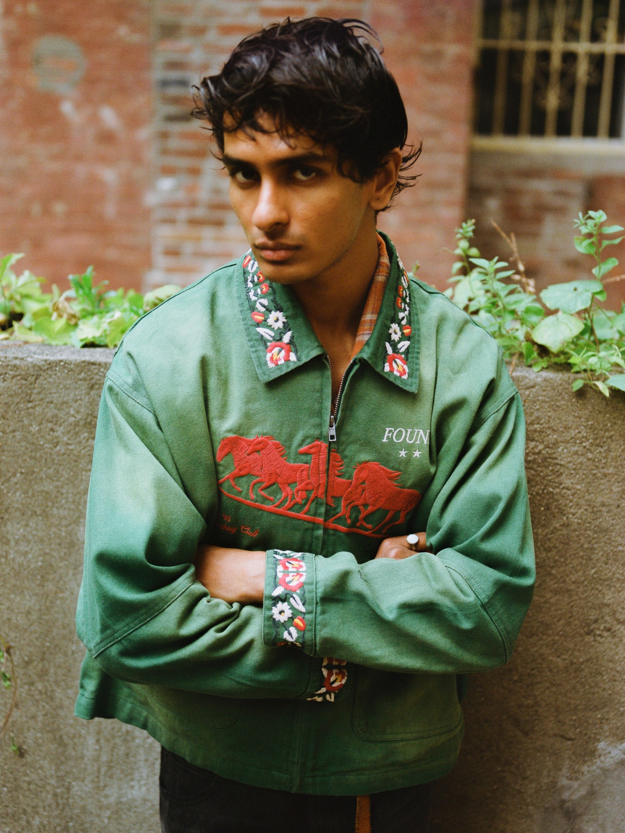 Jockey Club Embroidered Jacket