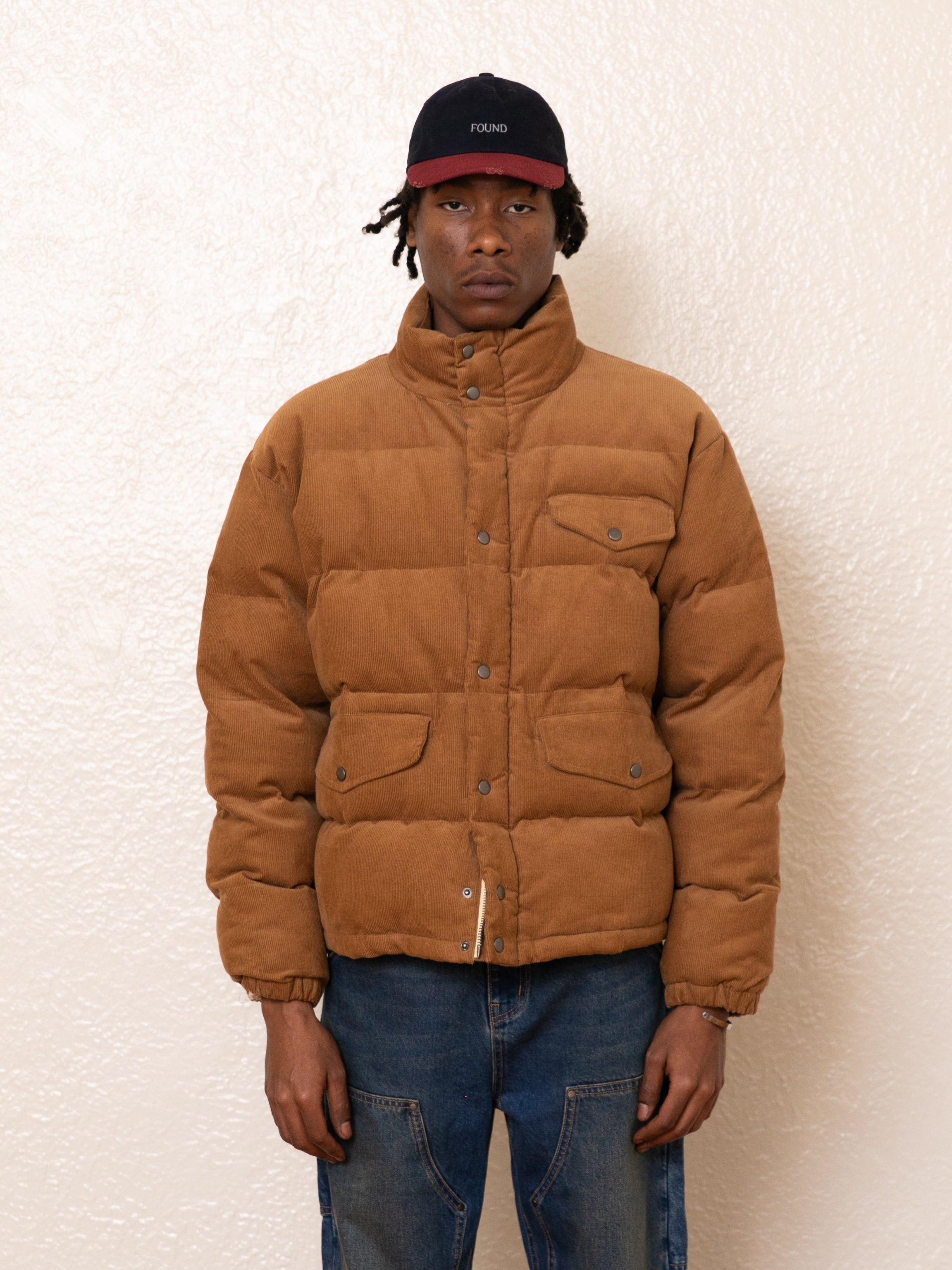 Corduroy Puffer Jacket