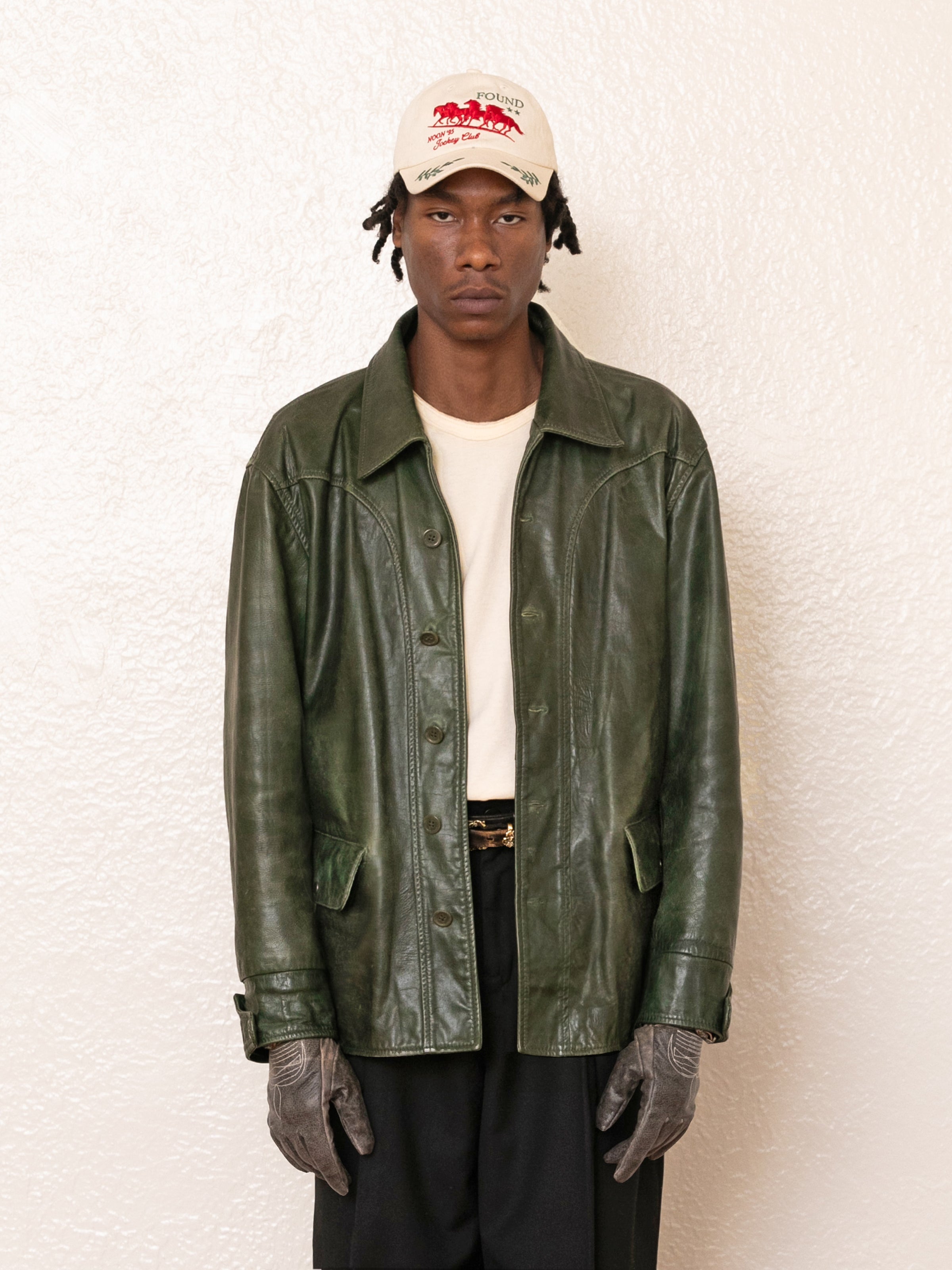 Emerald Leather Jacket