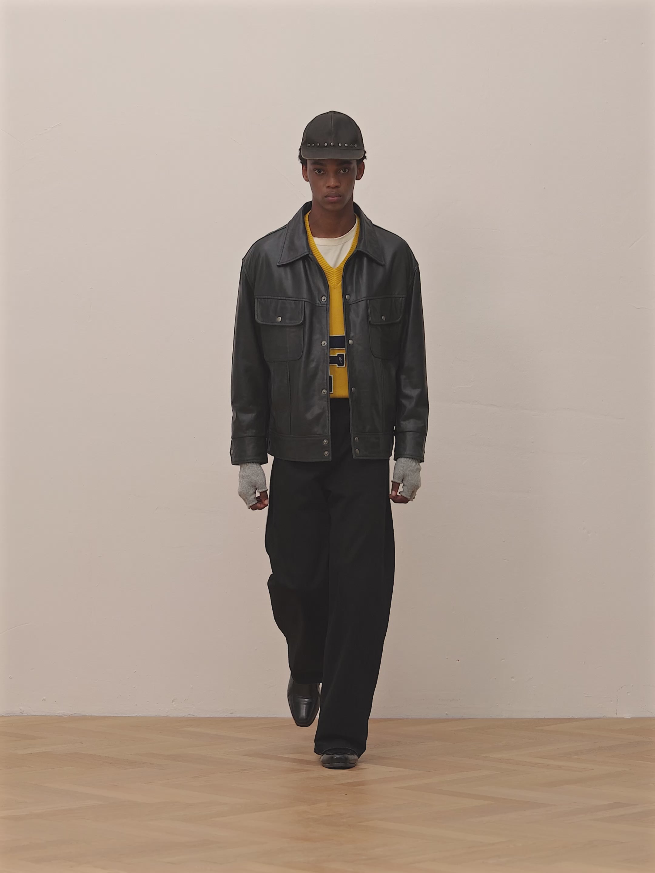 ALEXANDERWANG | Logo Embroidered Shrunken Bomber Jacket