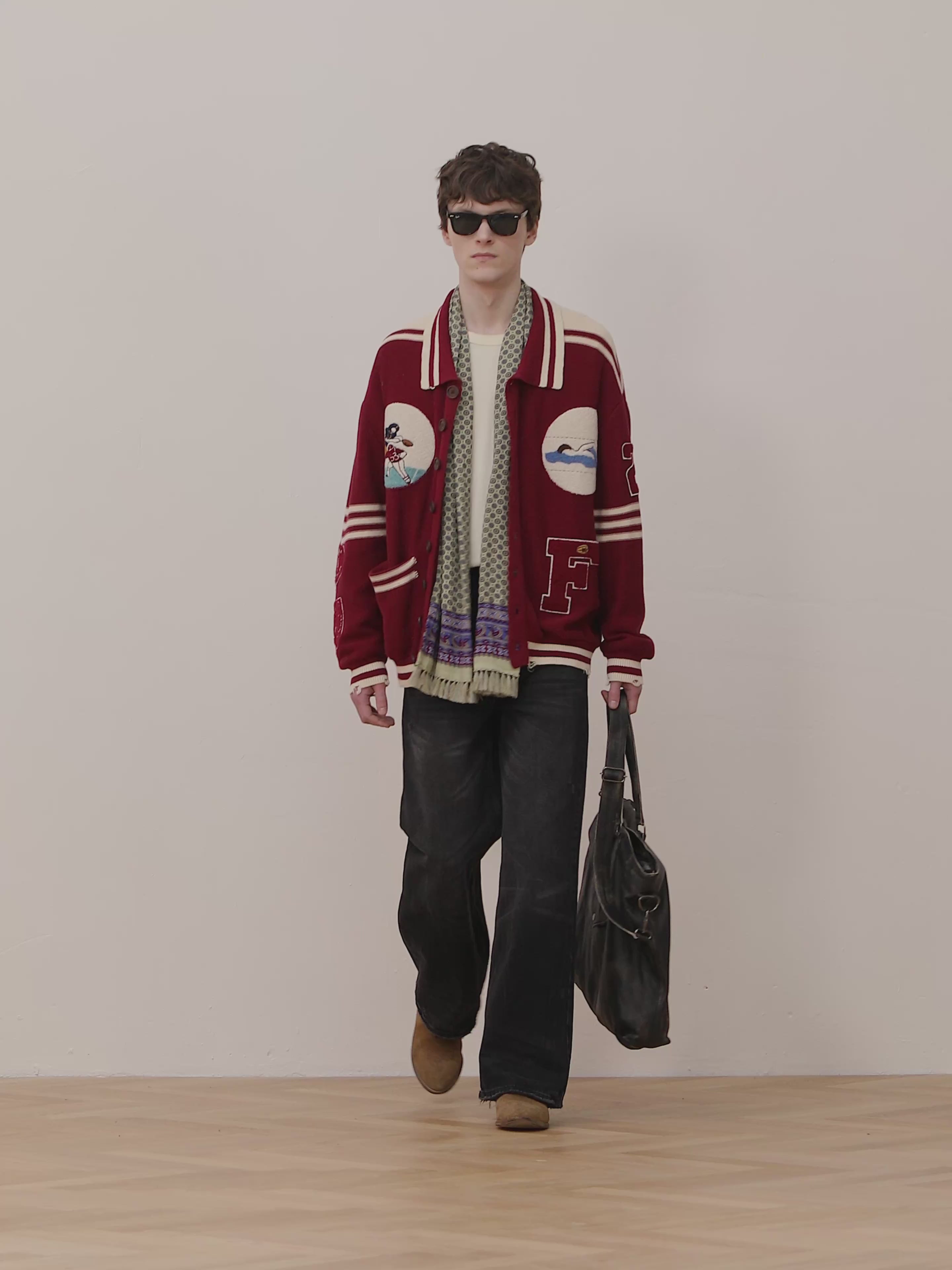【最終値下】 ICECREAM KNIT CARDIGAN with BADGE 最終値下】 ICECREAM KNIT CARDIGAN with BADGE