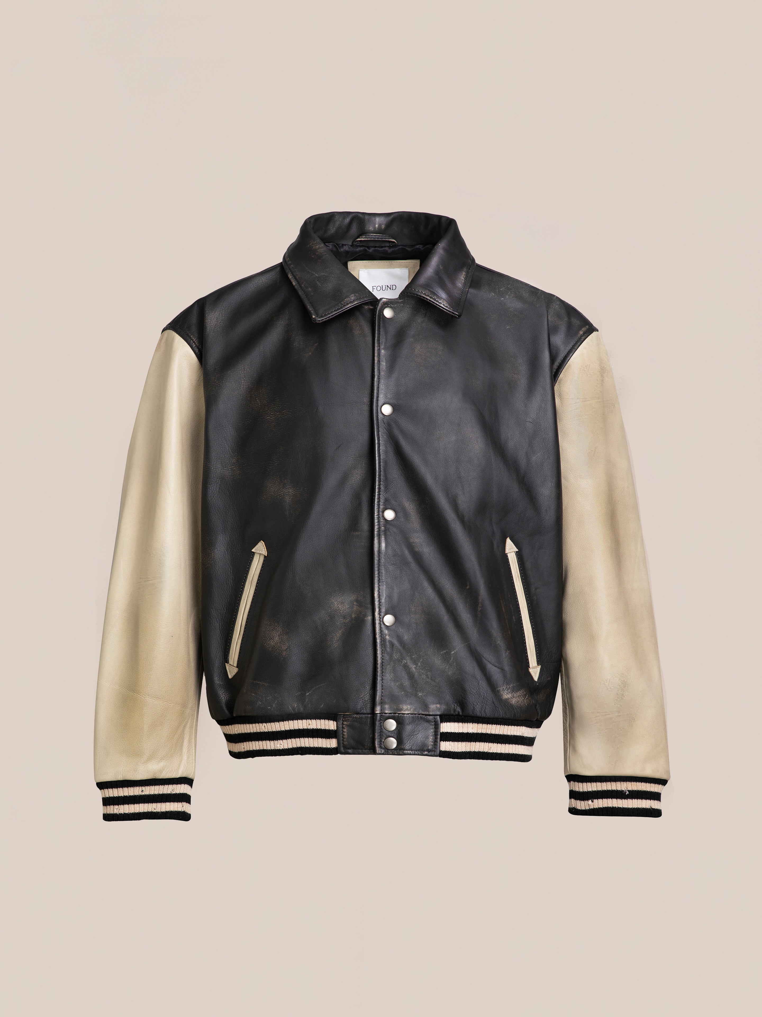 Genuine leather varsity jackets sale